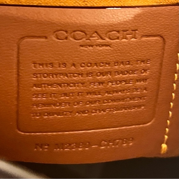 NWT- COACH Riya Backpack 21 Black - Picture 16 of 16